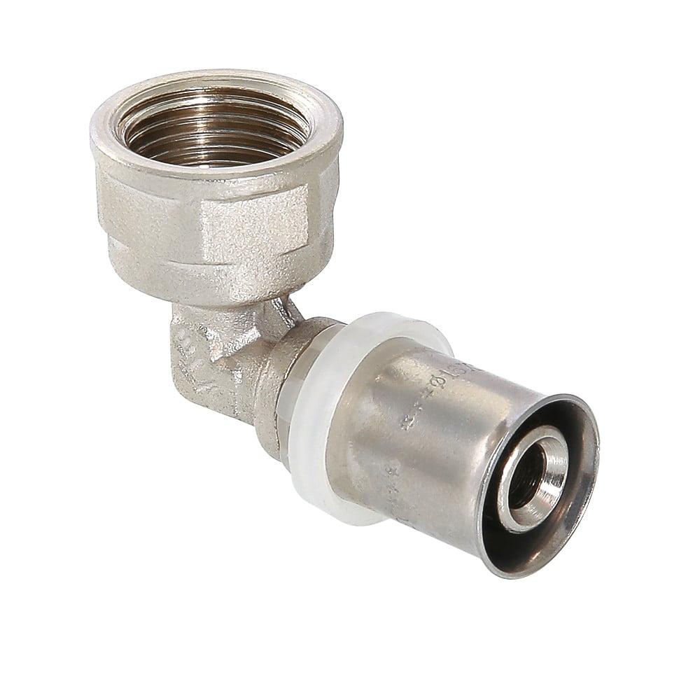 Пресс-фитинг Угольник Valtec с переходом на внутреннюю резьбу 26 мм х 3/4"