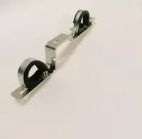 Кронштейн сдвоенный ZEISSLER сталь оцинкованная для коллектора 3/4"