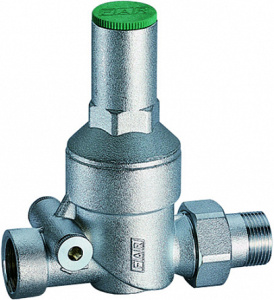 Редуктор FAR 3/4" ВР-НР без манометра хромированный