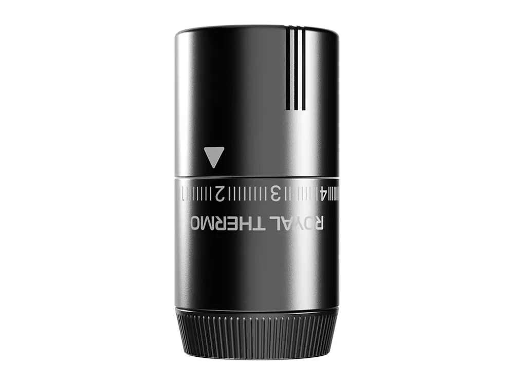 Термоголовка жидкостная Royal Thermo Design М30х15 Серый