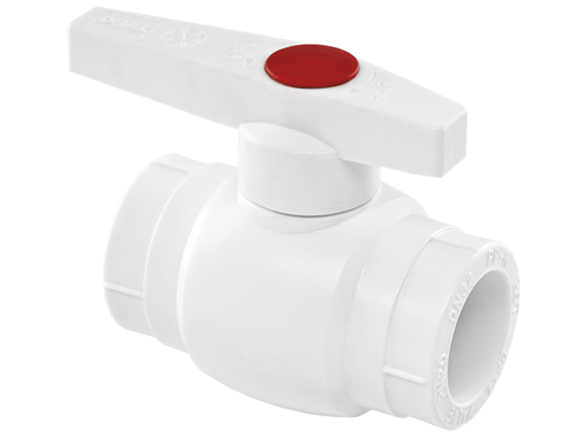 Кран шаровой PPR Tebo 1v 63 мм