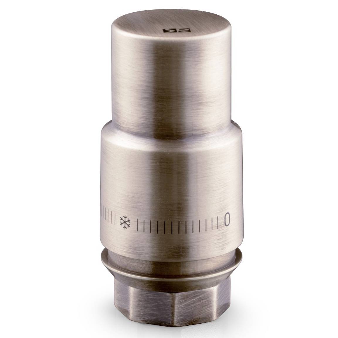 Термоголовка жидкостная Royal Thermo Design PRO М30х15 Матовый никель