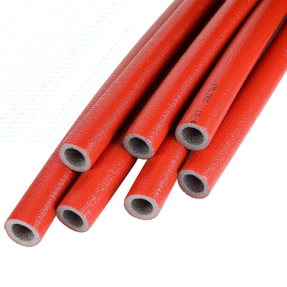 Теплоизоляция Valtec Супер Протект красная в отрезках 35 (9) мм