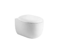 Унитаз подвесной безободковый Aquatek АЛЬТАИР AQ1980-00 530*395*340 с сиденьем Soft Close