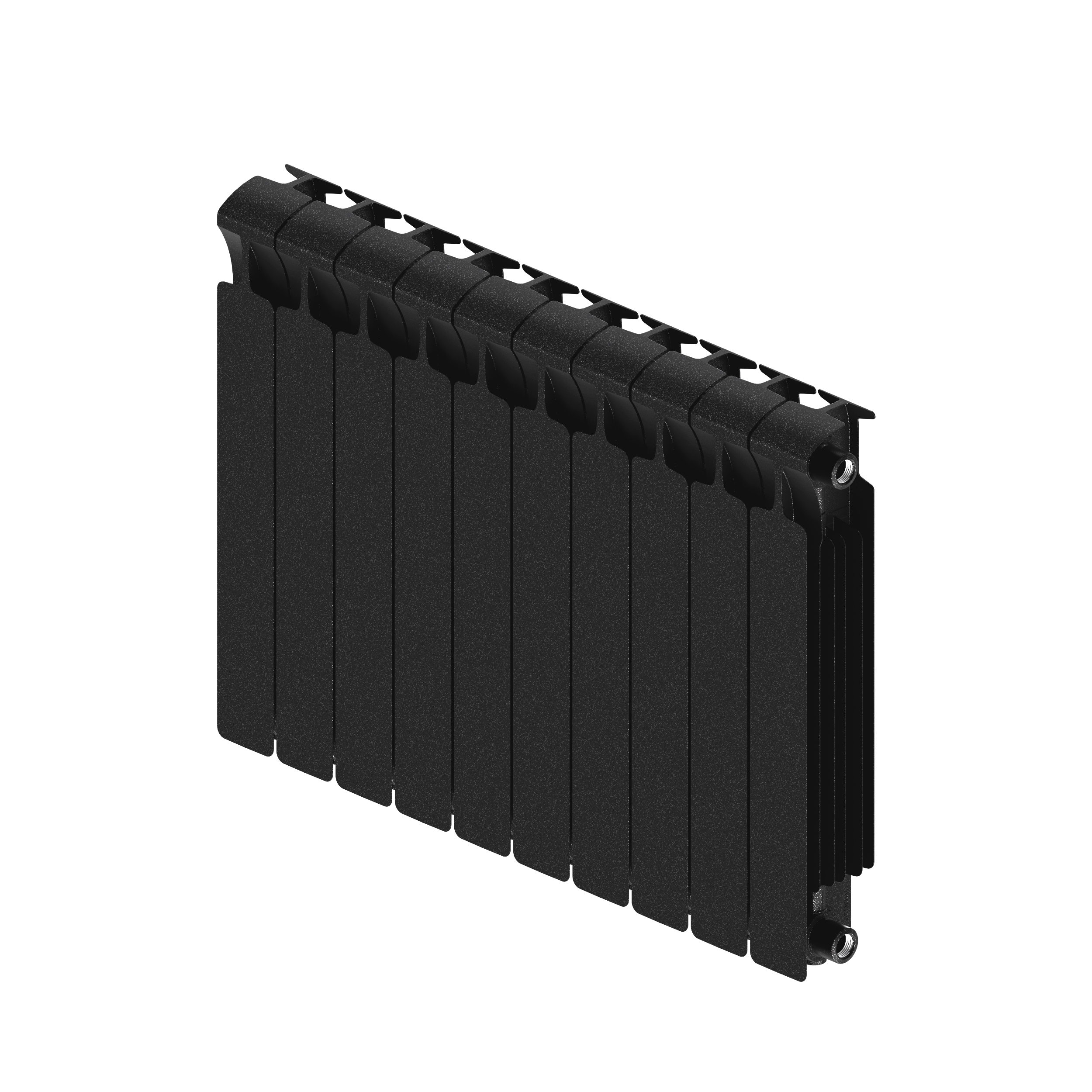 Радиатор биметаллический Rifar Monolit 3/4 500 RAL9005
