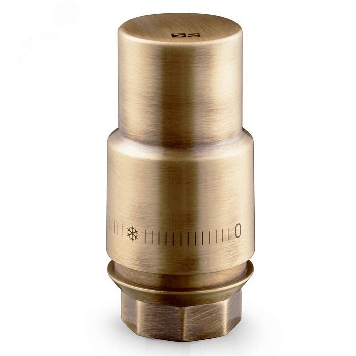 Термоголовка жидкостная Royal Thermo Design М30х15 Бронзовый