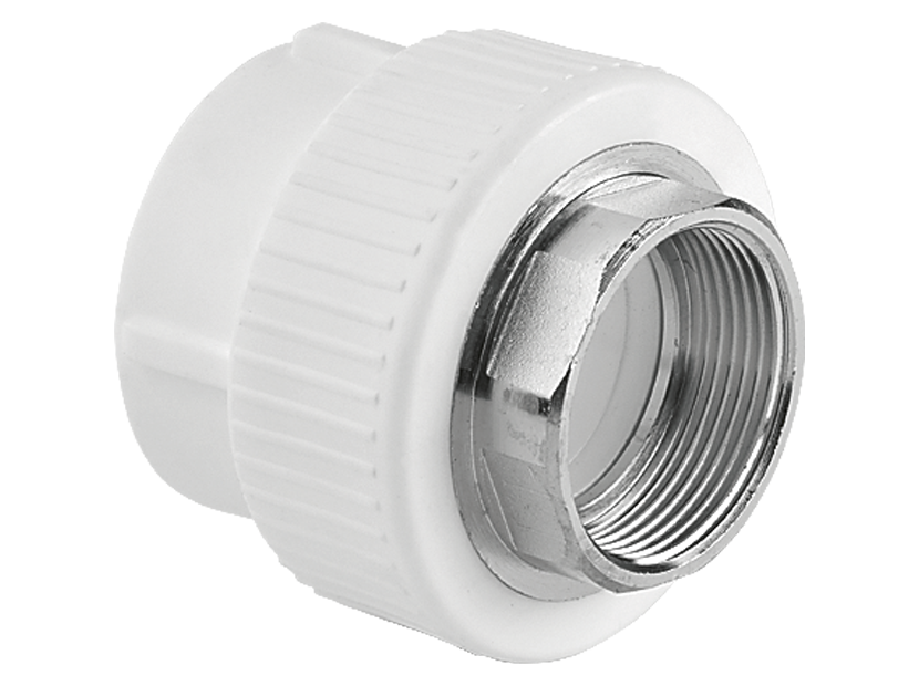 Муфта PPR комбинированная Tebo внутренняя резьба под ключ 40x1"