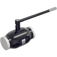 Кран шаровой ALSO КШППР Ду 125 Ру 2,5 МПа из ст.20 полнопроходной под редуктор