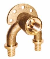 Двойное настенное колено MVI  16x1/2"x16 PN16