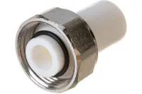 Штуцер PPR Tebo евроконус с накидной гайкой 20x3/4"