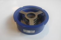 Обратный клапан пружинный Ridan NVD-802R PN 16, Т = - 15-100°С, межфланцевый, корпус-чугун, затвор-нержавеющая сталь DN 80