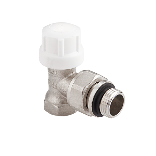 Клапан термостатический MVI угловой с самоуплотняющимся кольцом 1/2"