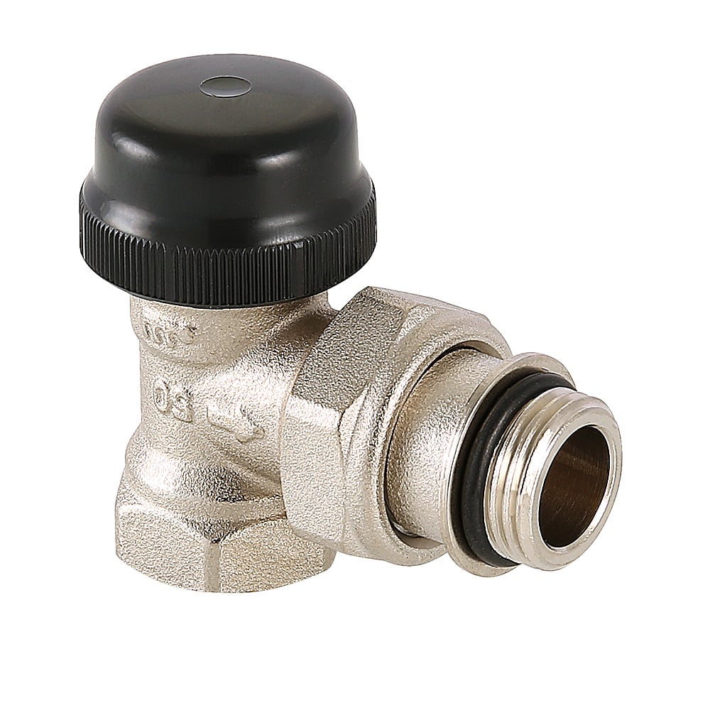 Клапан радиаторный Valtec угловой с преднастройкой 1/2"