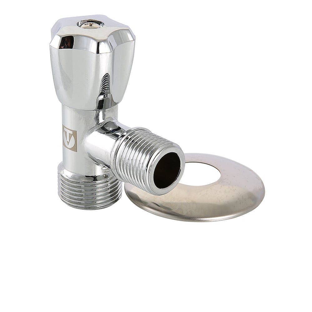 Вентиль угловой Valtec для подключения сантехнических приборов 1/2" х 3/4" 0405