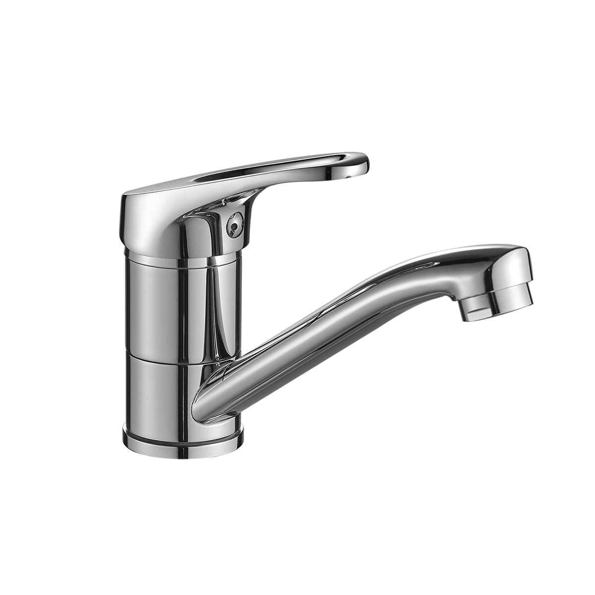 Смеситель Decoroom DR21012 одноручный для умывальника с поворотным изливом