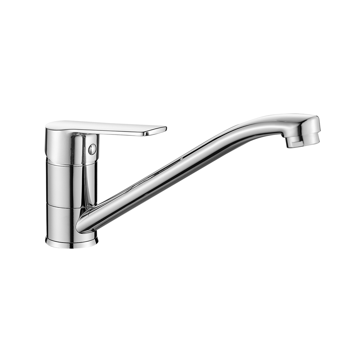 Смеситель Decoroom DR22018 одноручный для кухни с поворотным изливом