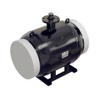 Кран шаровой ALSO КШПР Ду 300 Ру 2,5 МПа из ст.20 под редуктор