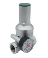 Редуктор давления воды ZEISSLER в системе водоснабжения с манометром ВР - ВР мембранный 1