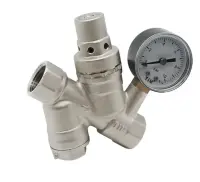 Редуктор давления TIM с фильтром и манометром 1/2
