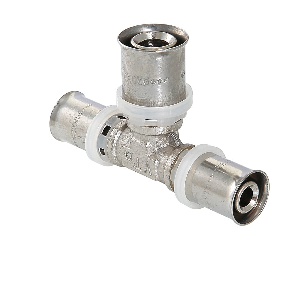 Пресс-фитинг Тройник Valtec 20 х 26 х 20 мм