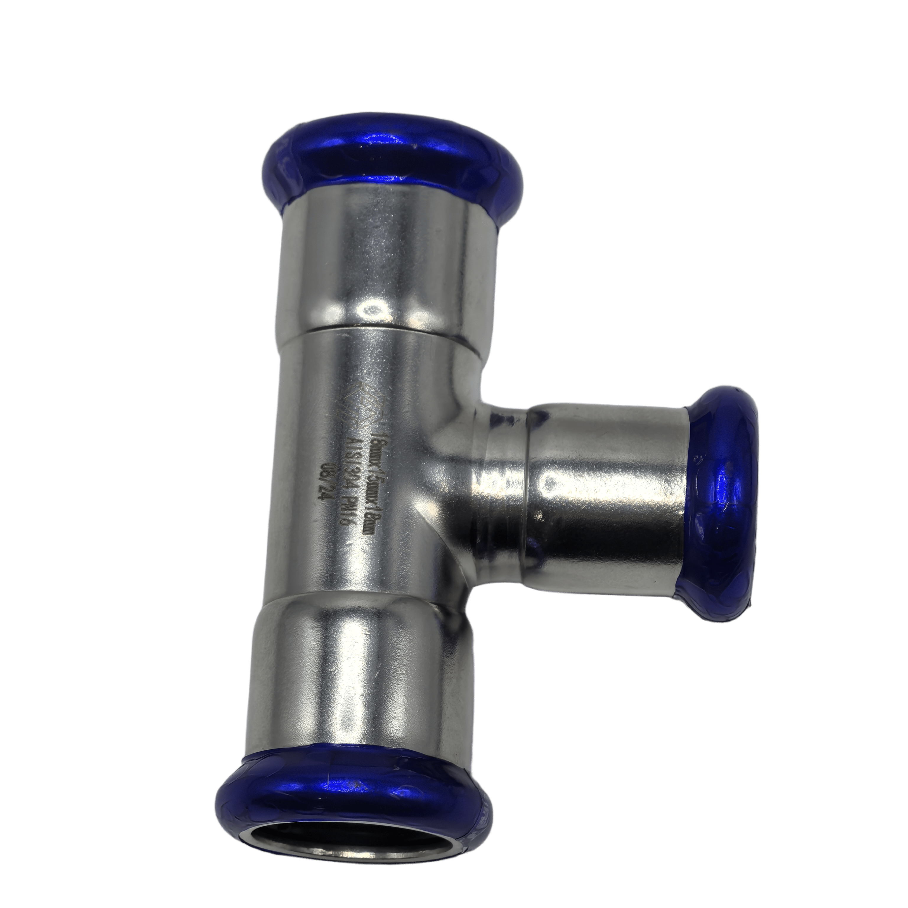 Пресс-тройник переходной MVI 89х42х89 нержавеющая сталь