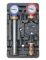 Насосная группа Tim с прямым контуром 1" без насоса в теплоизоляции ZEISSLER