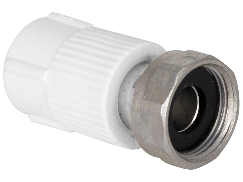 Муфта PPR Tebo с накидной гайкой 1v (мет.штуцер) 32x1,1/4"