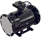 Кран шаровой ALSO КШФП Ду 300 Ру из ст.20 полнопроходной с редуктором 25 бар