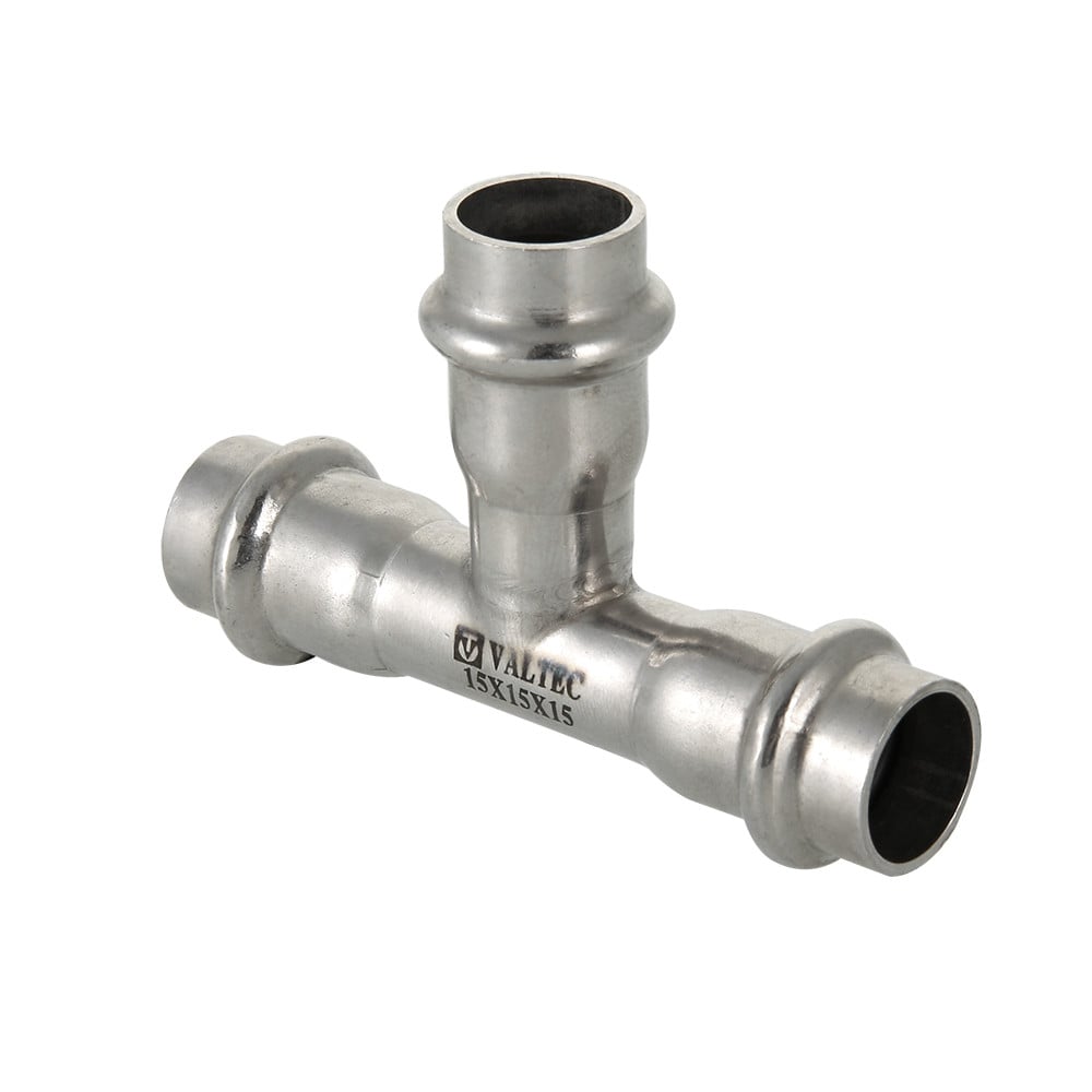 Тройник нержавеющая сталь Valtec 28 x 28 x 28 мм