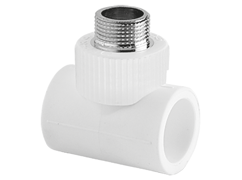 Тройник PPR комбинированный Tebo наружняя резьба 32x1"