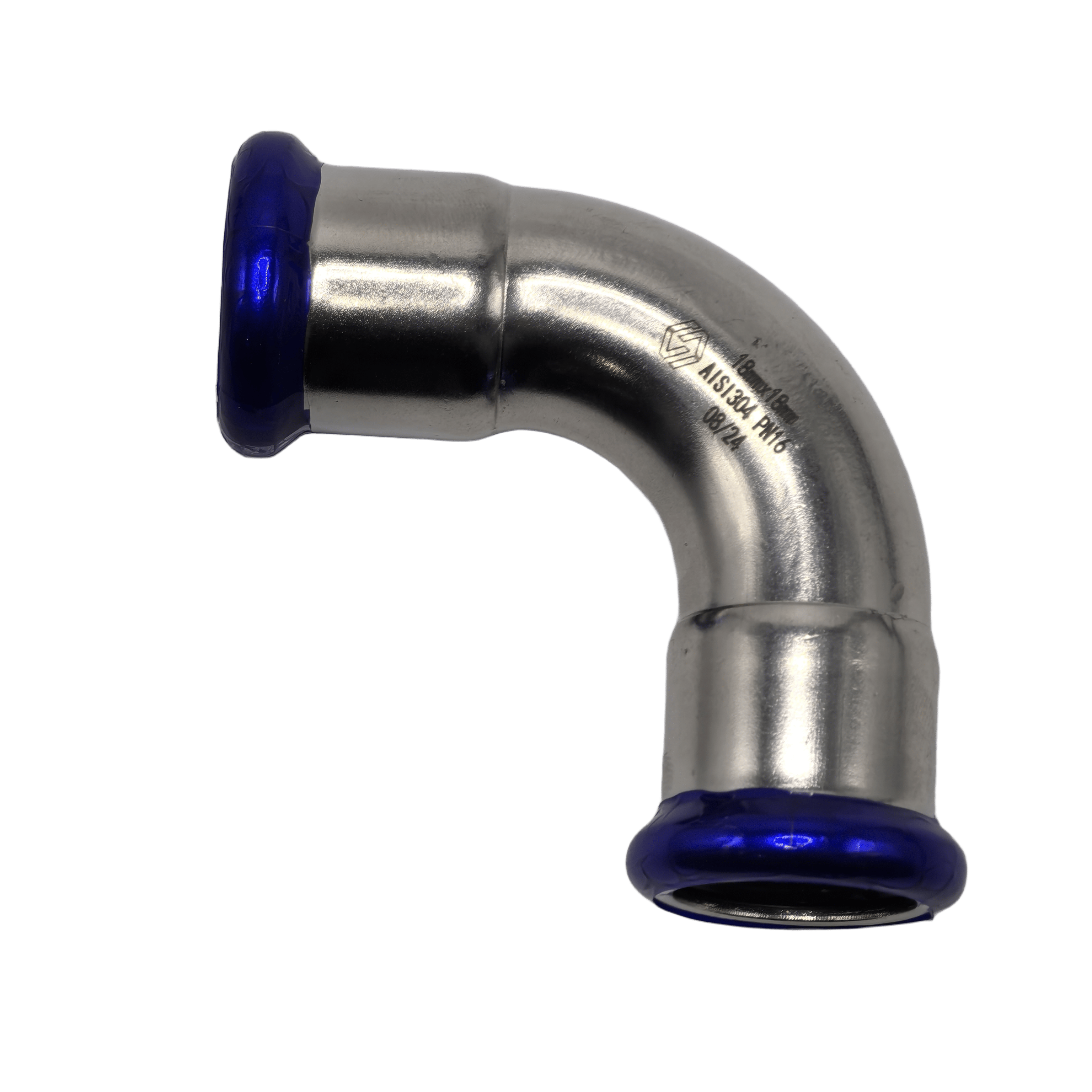 Пресс-угольник 90° MVI из нержавеющей стали 18 мм