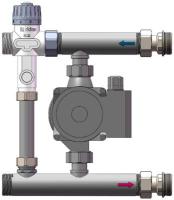 Смесительный узел Ridan FHM-CR без насоса