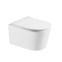 Унитаз подвесной безободковый Aquatek ОБЕРОН AQ1365T-00 531*360*344 с сиденьем Soft Close