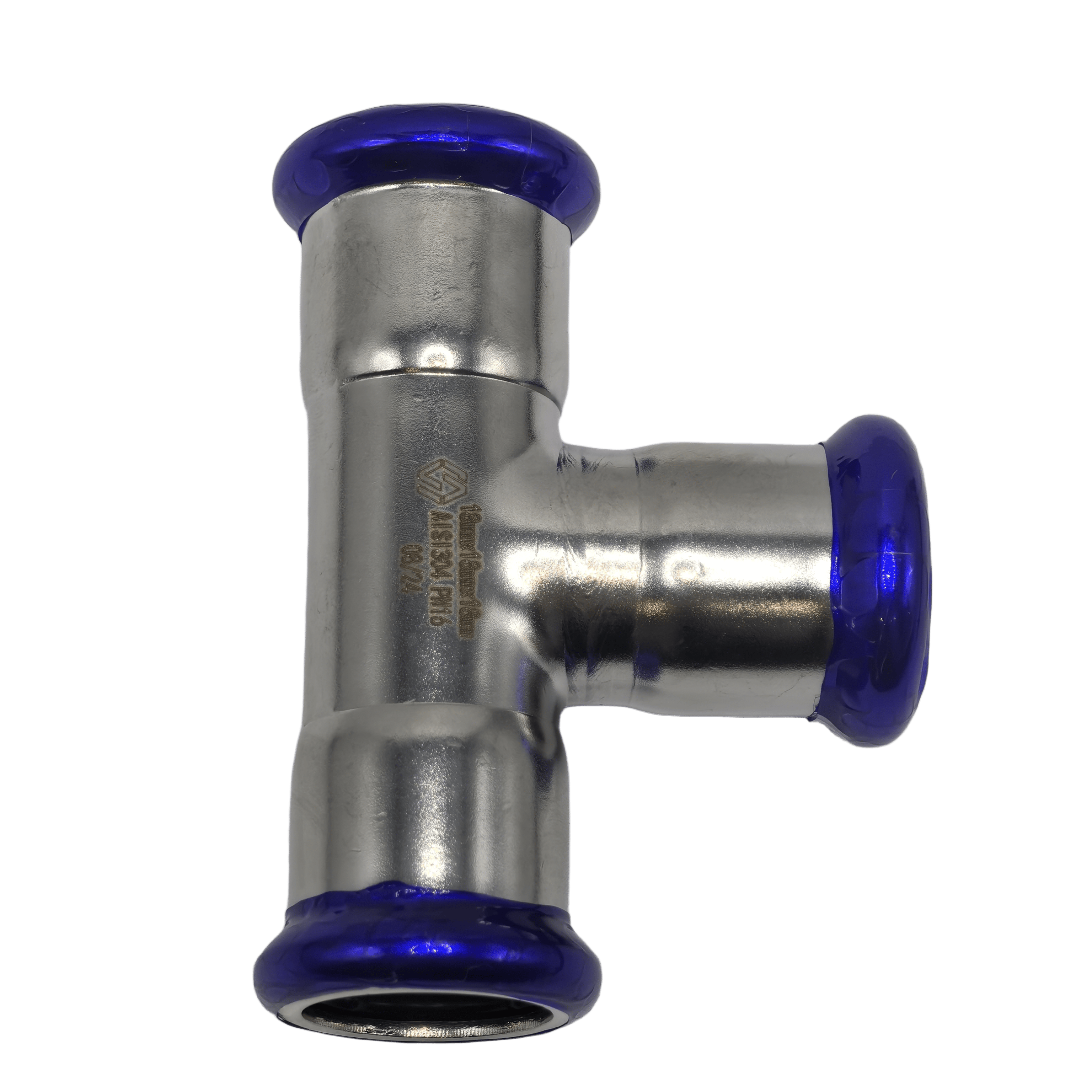 Пресс-тройник MVI нержавеющая сталь 89 мм