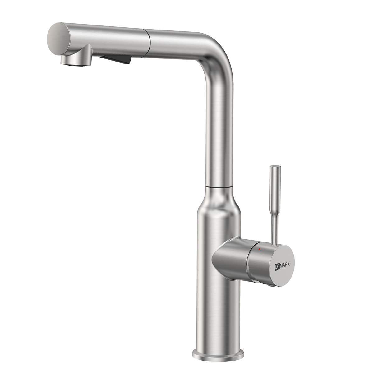 Смеситель Lemark Expert LM5085S для кухни с вытягивающимся поворотным изливом