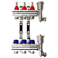 Коллекторная группа Ridan FHF-3RF set коллектор+кроншт+торц.секция