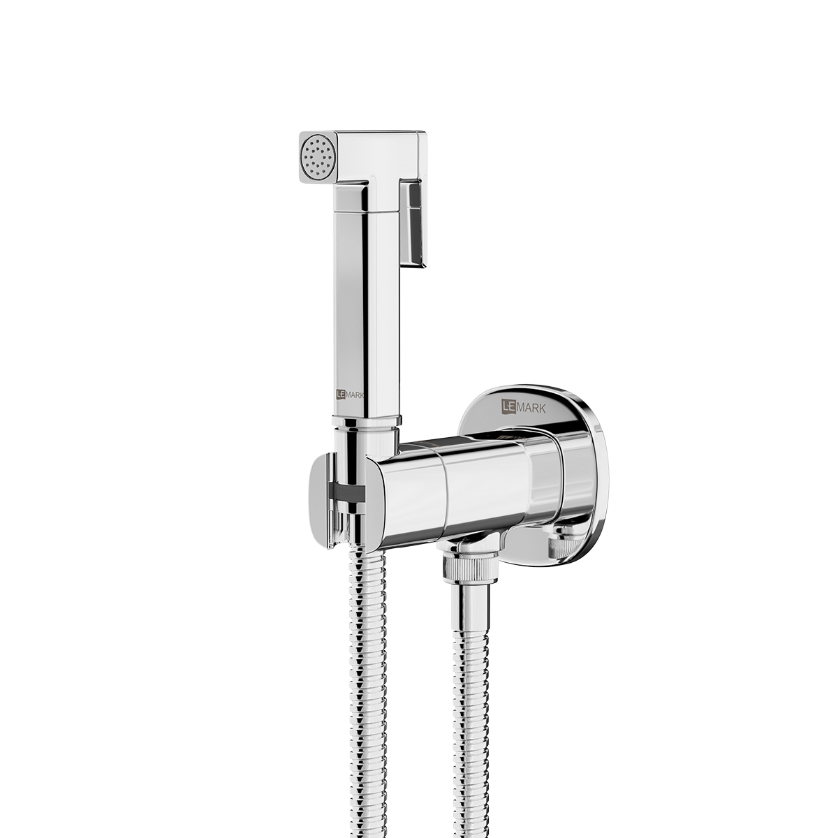 Смеситель Lemark Solo LM7172C с гигиеническим душем встраиваемый