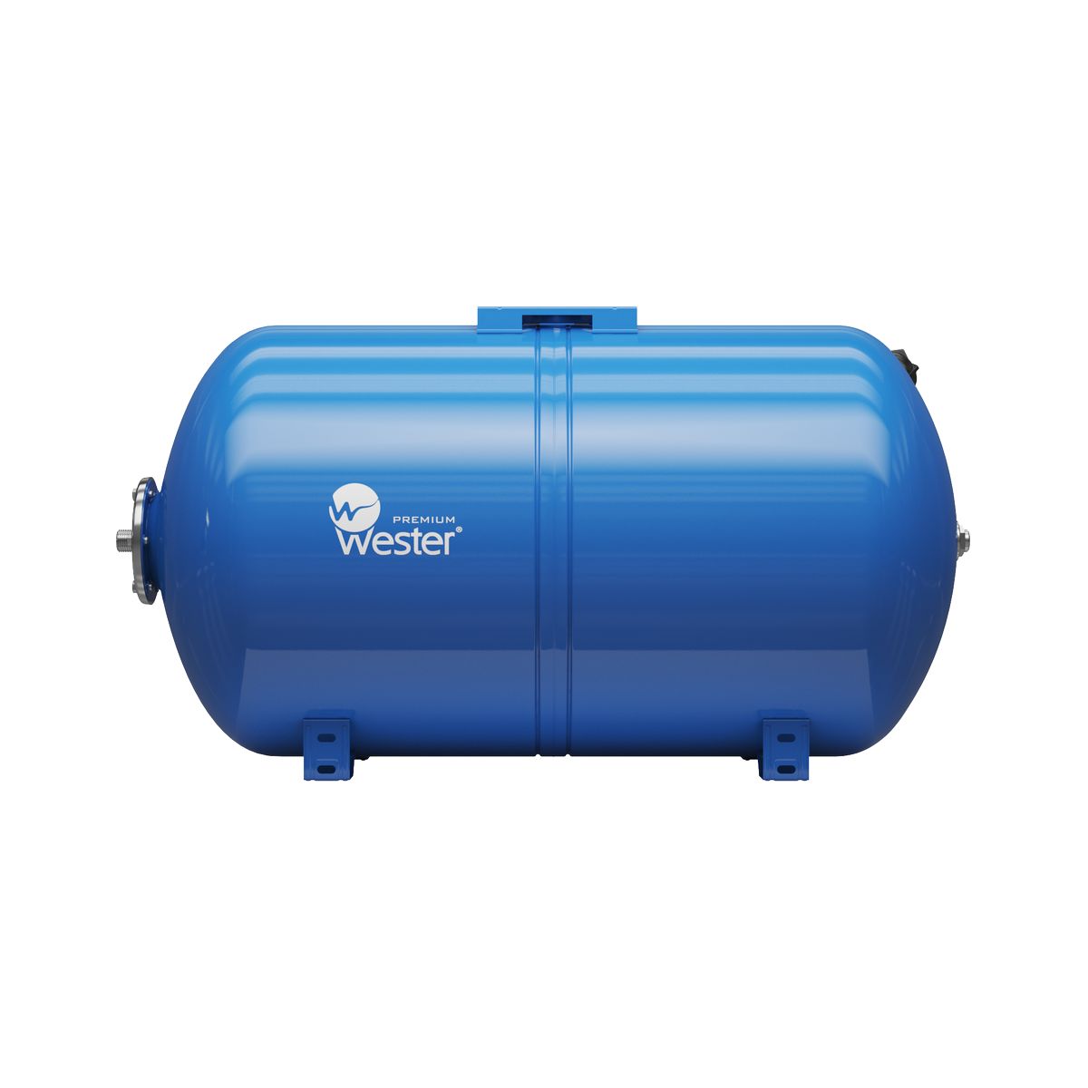Гидроаккумулятор горизонтальный WESTER Premium WAO 100л 10 бар (к/ф из нерж.)