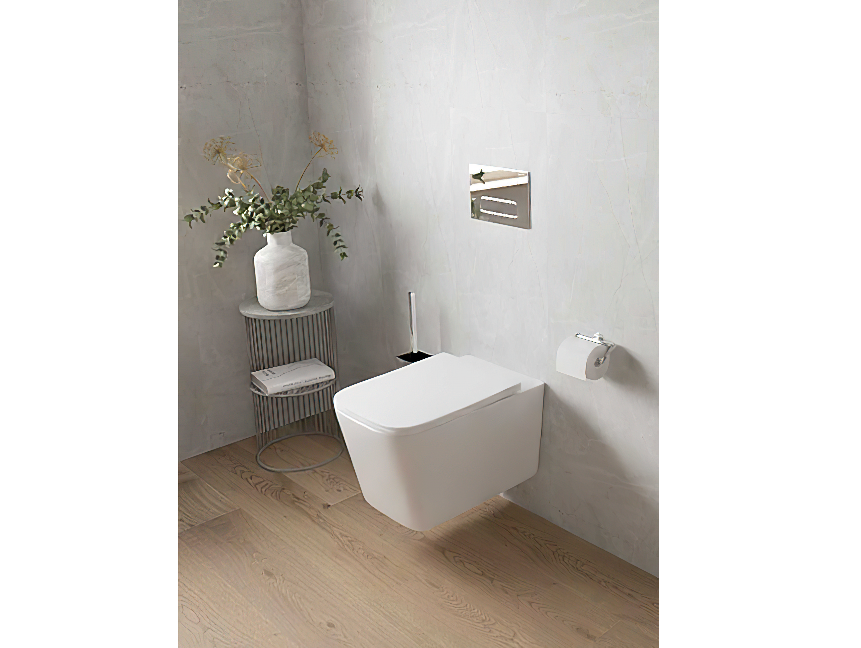 Панель смыва для инсталляции Aquatek клавиши прямоугольные хром глянцевый