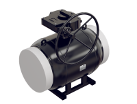 Кран шаровой ALSO КШПП Ду 400 Ру из ст.20 полнопроходной с редуктором 16 бар