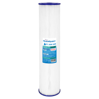 Гофрированный картридж Аквабрайт ГП-20 М-20 ББ для механической очистки воды