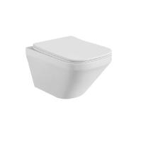 Унитаз подвесной безободковый Aquatek ЛИРА 490*365*20 с сиденьем Soft Close