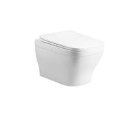 Унитаз-компакт подвесной безободковый Aquatek АМАДЕО 490*365*320 с сиденьем Soft Close