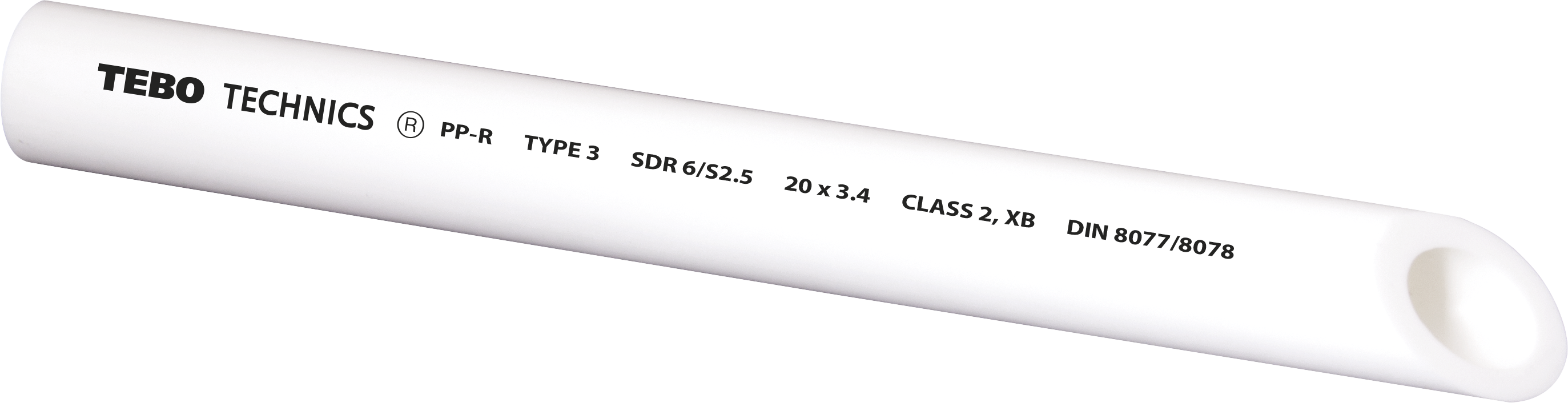 Труба PPR Tebo SDR6 110 мм