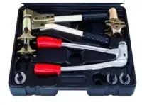 Ручной универсальный аксиальный пресс инструмент TIM для изготовления соединений с обжимающей и запрессовывающей муфтой экспандер для насадки универсальный, улучшенный