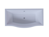 Акриловая прямоугольная ванна Aquatek Гелиос 180х90 без фронтального экрана, без гидромассажа, сборно-разборный сварной каркас