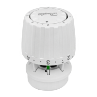 Термостатическая головка Danfoss RTR 7090 датчик встроенный