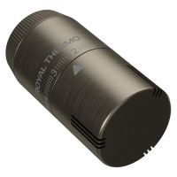 Термоголовка жидкостная Royal Thermo Design М30х15 Никель матовый