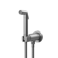 Смеситель Lemark Solo LM7171GM с гигиеническим душем встраиваемый