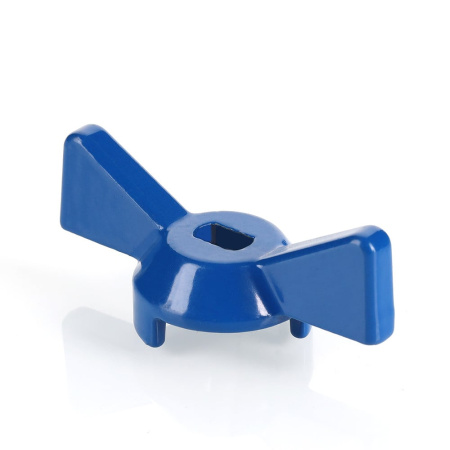 Ручка-бабочка Valtec для крана cиняя